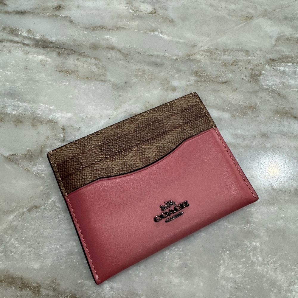 Coach card case